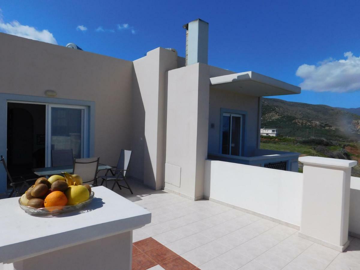 Panoramic Balos Sea View House كيساموس المظهر الخارجي الصورة