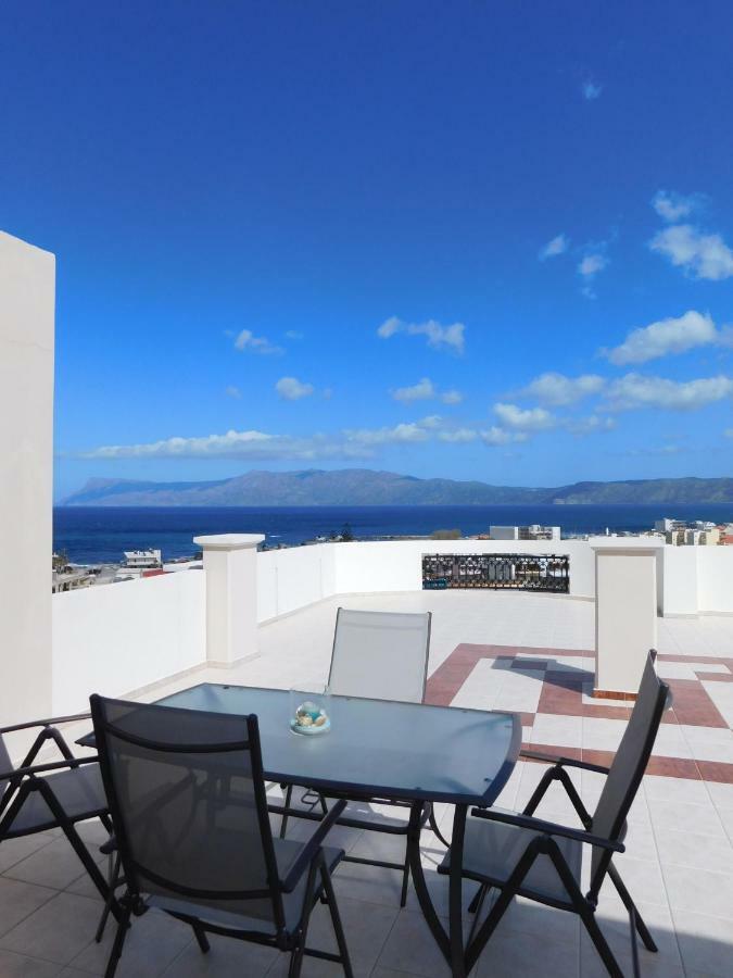 Panoramic Balos Sea View House كيساموس المظهر الخارجي الصورة