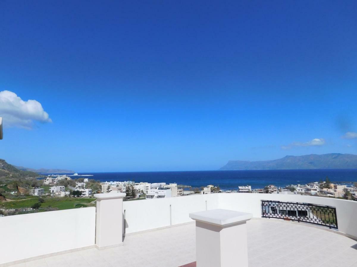 Panoramic Balos Sea View House كيساموس المظهر الخارجي الصورة